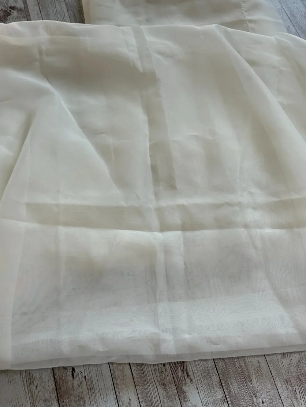 3 x Martha Stewart Living Fine Sheer Rod Pocket Curtain Panels 59